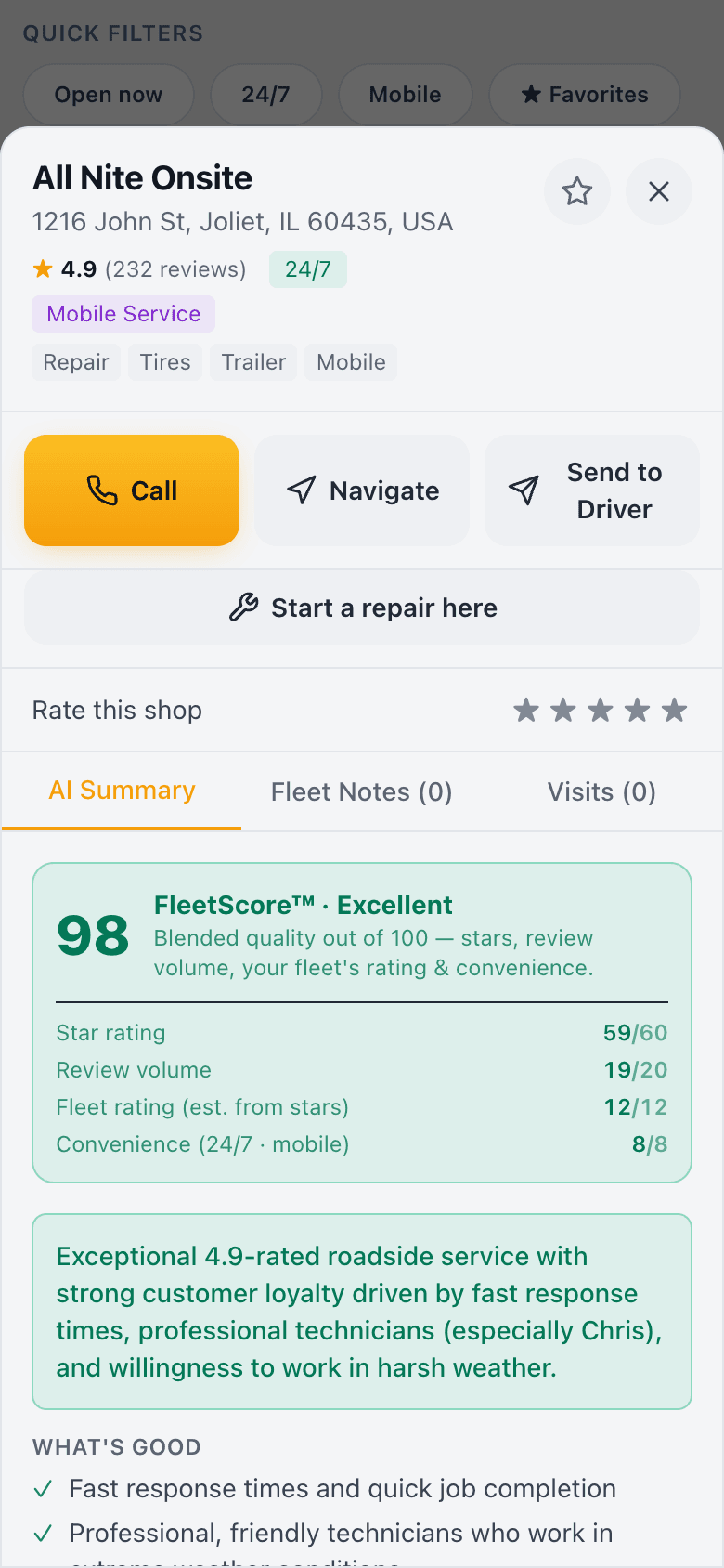 AI reads the reviews for you